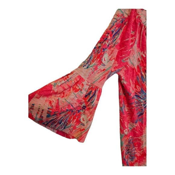 LILLY PULITZER Del Lago Tunic Dress "Never Been Betta" Pink Cotton - Size Small - Picture 3 of 6